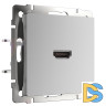 Розетка HDMI Werkel (серебряный) WL06-60-11