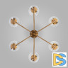Люстра на штанге Eurosvet Spritz 70217/6 латунь a064749