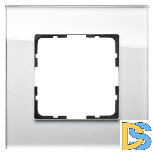 Рамка Jasmart G-Glass 1-постовая G1001GW