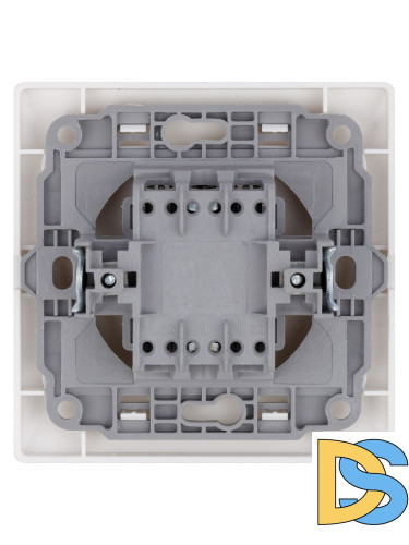 Выключатель одноклавишный с подсветкой Ильмень TDM Electric SQ1823-0003