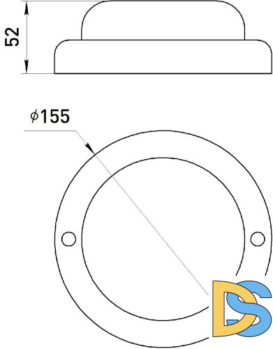 Настенно-потолочный светильник Эра SPB-201-3-65K-012 Б0062557