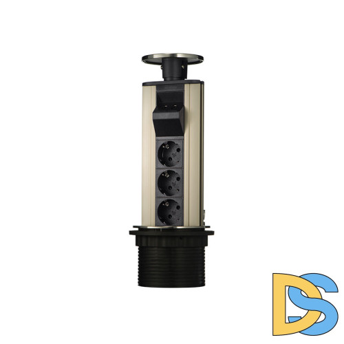 Блок розеток 12S (3 секции и 2 USB) Mebax 00-00001165