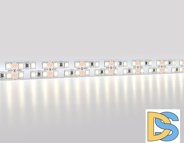 Светодиодная лента двухрядная Ambrella Light LED Strip 12В 2835 19,2Вт/м 4500K 5м IP20 GS1602