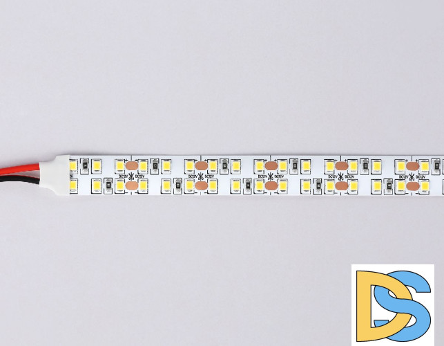 Светодиодная лента двухрядная Ambrella Light LED Strip 12В 2835 19,2Вт/м 4500K 5м IP20 GS1602