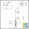 Люстра на штанге Odeon Light Palle 5405/6