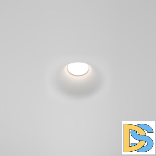 Встраиваемый светильник Maytoni Gyps Modern DL001-1-01-W-1