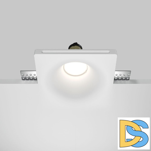 Встраиваемый светильник Maytoni Gyps Modern DL001-1-01-W-1