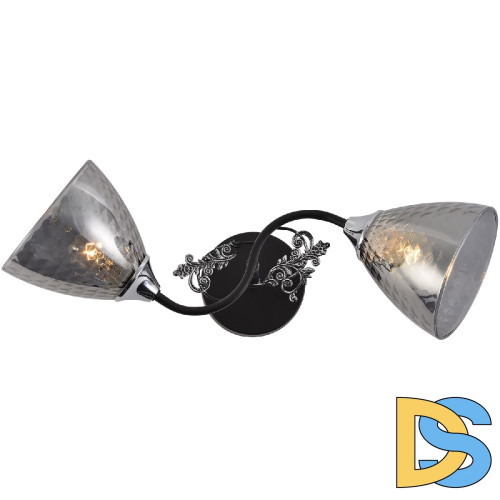 Потолочная люстра Reluce 01525-0.3-02 BK+CR