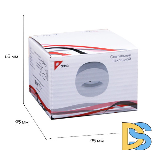 Накладной светильник Reluce 53008-9.5-001CT GX53 WT