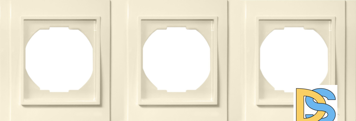 Рамка 3-я Vesta-Electric Verona Cream