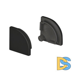 Заглушка Arlight SL-KANT-H16 ROUND BLACK глухая 037516