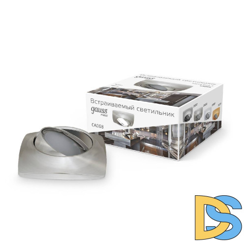 Встраиваемый светильник Gauss Metal Exclusive CA068
