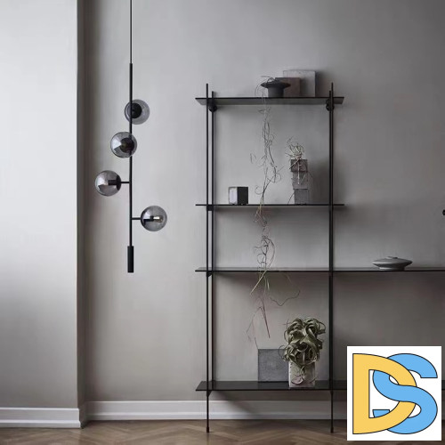 Подвесной светильник iLamp Artis 8149P/4B BK-SM