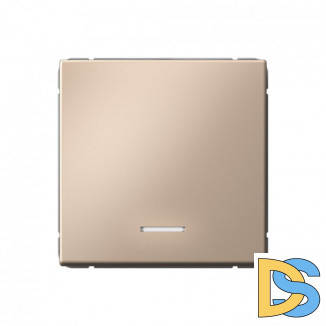 1-клавишный выключатель с подсветкой, сх. 5а, 10АХ, Schneider Electric Art Gallery, цвет Песочный, GAL001213