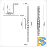 Настенный светильник Odeon Light L-vision Kolos 5459/5WL