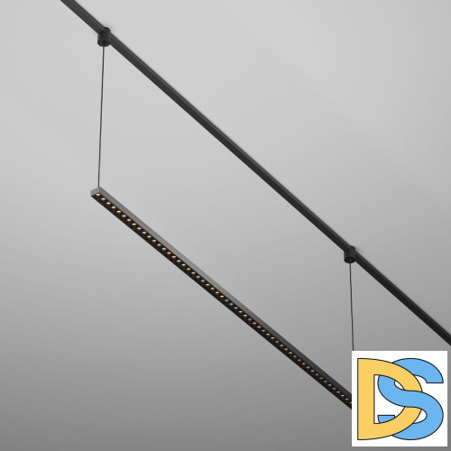 Трековый подвесной магнитный светильник Maytoni Points TR169-1-52W3K-M-B