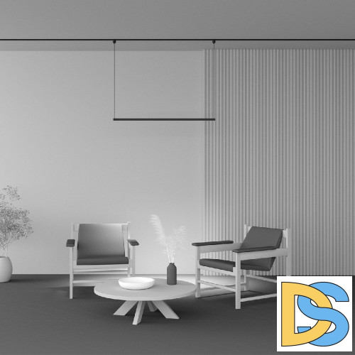 Трековый подвесной магнитный светильник Maytoni Points TR169-1-52W3K-M-B