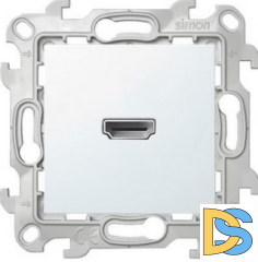 Розетка HDMI, цвет Белый,Simon 24