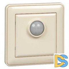 Датчик движения 400Вт без ручн.упр. 2-х проводная схема, Бежевый, серия Wessen 59, Schneider Electric