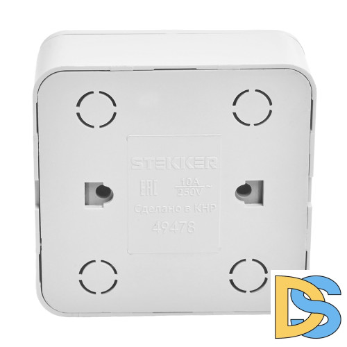 Переключатель одноклавишный Stekker София 49386 MSW10-12-01