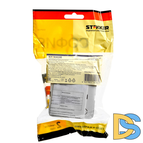 Переключатель одноклавишный Stekker София 49386 MSW10-12-01