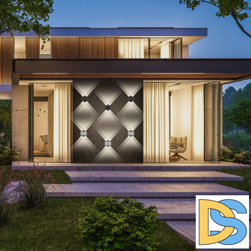 Уличный настенный светодиодный светильник Elektrostandard 1555 Techno LED Twinky 4690389106330