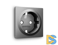 Лицевая панель для розетки с/з Ambrella Volt Alfa AP6560