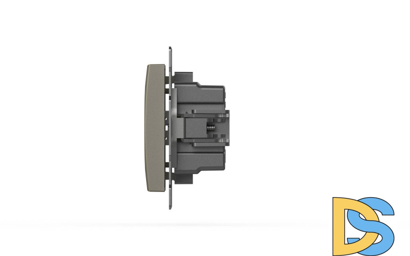 Розетка USB 5V 2,1A 2-я ELBI Zena Vega 609-011400-143