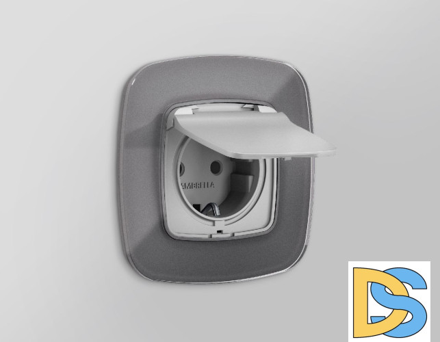 Рамка одноместная Ambrella Volt Radian OF320651