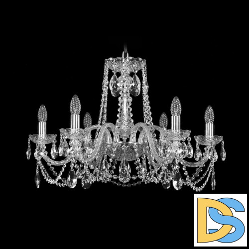 Подвесная люстра Bohemia Ivele Crystal 1402/6/240 Ni