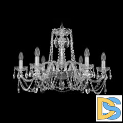 Подвесная люстра Bohemia Ivele Crystal 1402/6/240 Ni