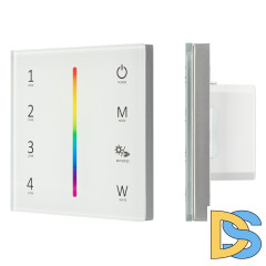 Панель Arlight Sens Smart-P45-RGBW White (230V, 4 зоны, 2.4G) 028140