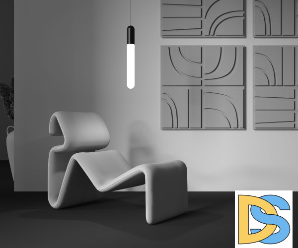 Подвесной светильник Maytoni Mist P101PL-L500-12W3K-B