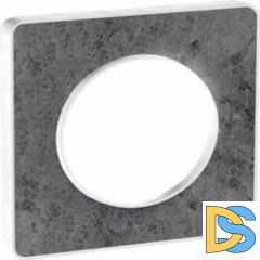 Рамка 1-ая (одинарная), Морской камень, серия Odace, Schneider Electric