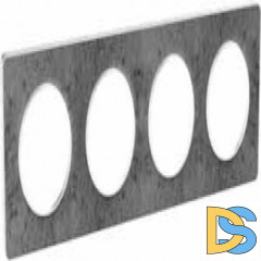 Рамка 4-ая (четверная), Морской камень, серия Odace, Schneider Electric