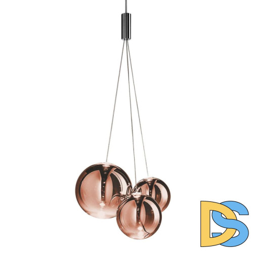 Подвесной светильник Delight Collection 19152 19152P/3 rose gold