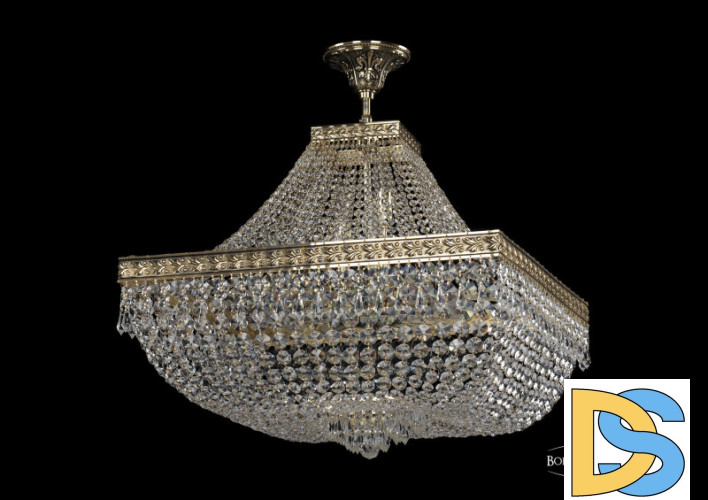 Люстра на штанге Bohemia Ivele Crystal 19272/H1/60IV GB