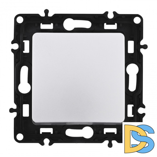 Переключатель одноклавишный перекрестный Arte Milano 217.34-1.silver