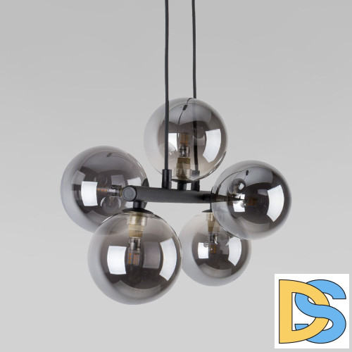 Подвесная люстра TK Lighting 6707 Estera Black a065199