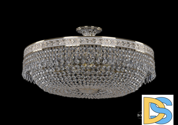 Люстра на штанге Bohemia Ivele Crystal 19011/60IV GW