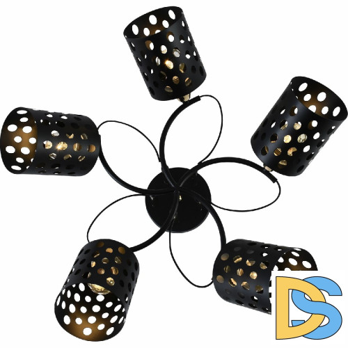 Потолочная люстра Reluce 01385-0.3-05 BK+FGD