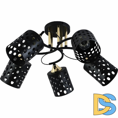 Потолочная люстра Reluce 01385-0.3-05 BK+FGD