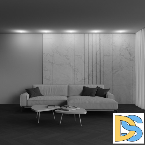 Встраиваемый светильник Maytoni Nude DL065-12W3K-TRS-W