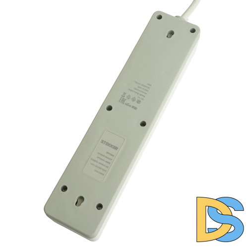 Сетевой фильтр 4-местный с/з Stekker Optima HM20-41-03 50090