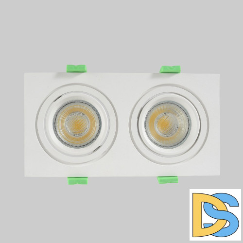 Встраиваемый светильник Crystal Lux CLT 002C2 WH V2