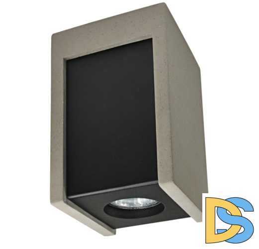 Накладной светильник Elvan NLS-210033-GU10-Gr/Bk