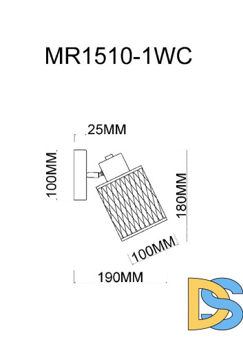 Спот MyFar Cathy MR1510-1WC