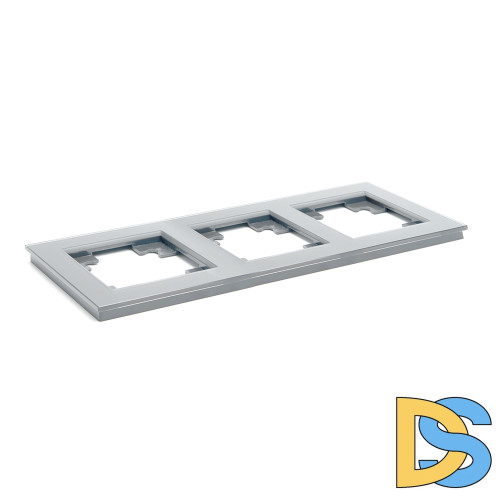 Рамка горизонтальная 3-местная Stekker Катрин 39533