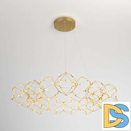 Подвесная люстра Eurosvet Uma 90169/15 медь a061151