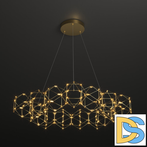 Подвесная люстра Eurosvet Uma 90169/15 медь a061151